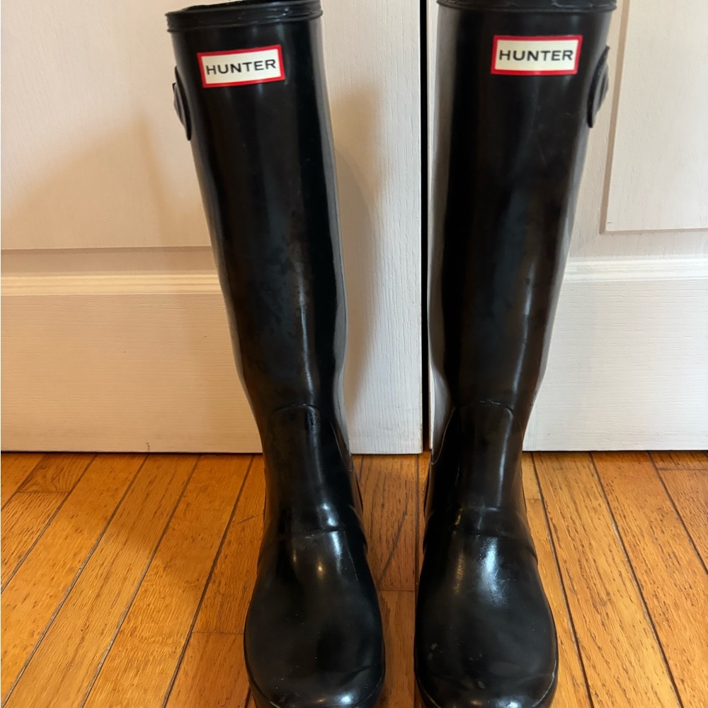 Hunter Black Women's Winter & Rain Boots